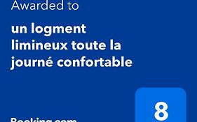 un logment limineux toute la journé confortable